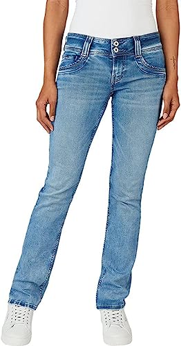 Pepe Jeans Dżinsy damskie Gen, Niebieski (Denim-mh9), 27W / 32L