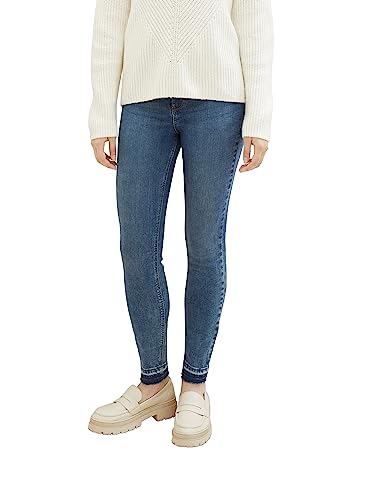 TOM TAILOR Denim Damskie spodnie jeansowe Extra Skinny Janna Fit, 10281-Mid Stone Wash Denim, 25