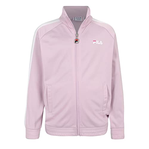 FILA Dziecięca kurtka Benavente Track Jacket, Fair Orchid-Bright White, 86/92, Fair Orchid-Bright White, 86-92