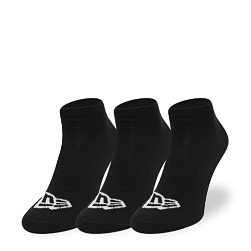 New Era Uniseks Flag Sneaker skarpety, czarny, 39 EU