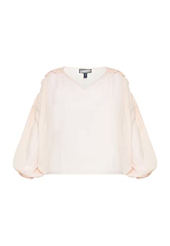 DreiMaster Vintage Damska bluzka bawełniana, różowa, XL, Rosa, XL