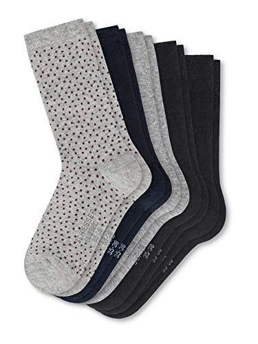 Schiesser Damskie Skarpety 5-Pak, Sortowane 1, 39-42