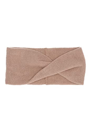 Sterntaler Opaska na głowę z dzianiny w stylu owijania, kolor beżowy, 57 dziewcząt, beżowy, 57, beżowy, 57