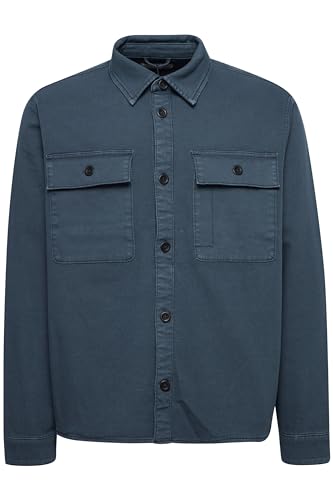 Blend Męska kurtka Shacket, 194024/Dress Blues, M, 194024/Dress Blues, M