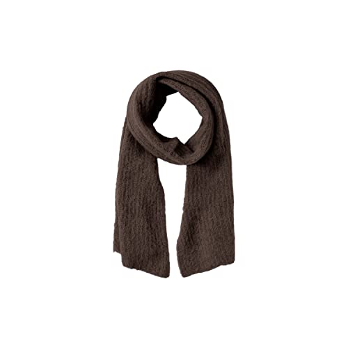 PIECES Szalik damski Pcbera Wool Long Scarf Noos, Chicory Coffee, jeden rozmiar