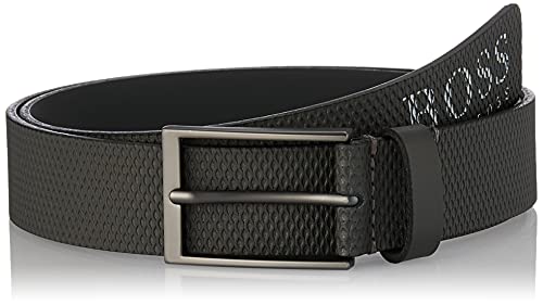 BOSS Pasek męski, Dark Grey21., 110