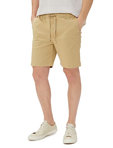 Koton Męskie szorty chinosy, bawełniane, ze sznurkiem, beżowy (057), 38