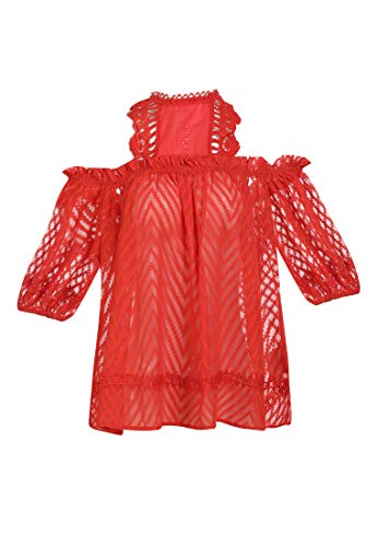 swirlie Bluzka damska, czerwony, XS