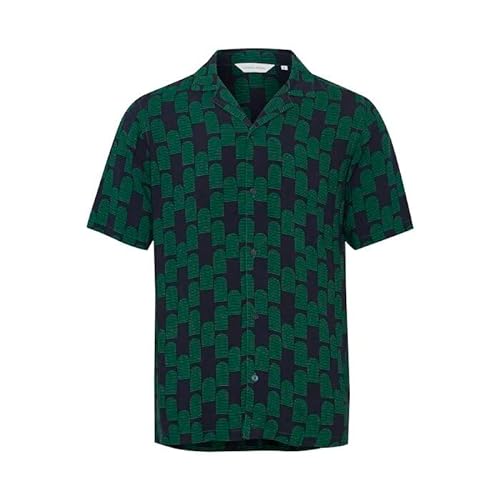 CASUAL FRIDAY Koszula męska CFAnton 0072 SS RC Printed Shirt Shird, 176030/Jelly Bean, XXL, 176030/Jelly Bean, XXL