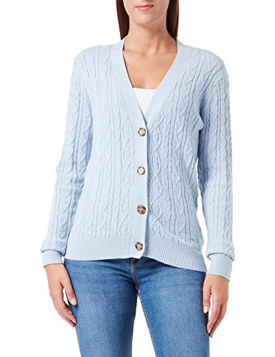 Soya Concept Sweter damski kardigan, Kaszmirowy niebieski, M