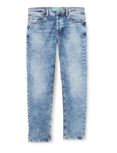United Colors of Benetton Spodnie męskie 4DHH57BC8, Denim Blue 920, 33, Niebieski dżins 920, 33W