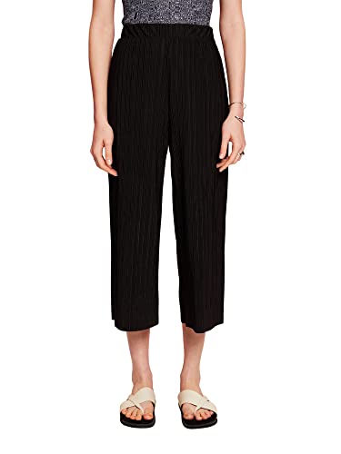 ESPRIT Damskie spodnie 053EE1B318, 001/BLACK, XS, 001/Black, XS