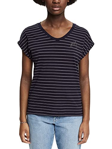 ESPRIT Collection T-shirt damski, 400/granatowy., XS