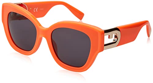 Furla SFU596 Okulary, Shiny Full Orange, 52 damskie, Shiny Full Orange, 52