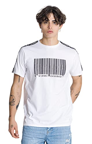 Gianni Kavanagh White Signs Koszulka męska T-Shirt, Biały, XL