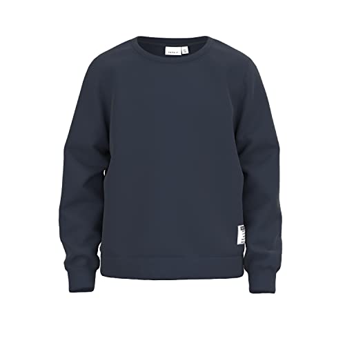 NAME IT Nkmhonk Ls Sweat Unb Noos bluza chłopięca, Dark Sapphire, 116