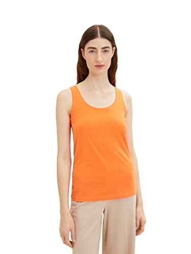TOM TAILOR Damski Top 1036260, 15612 - Fever Red, XS