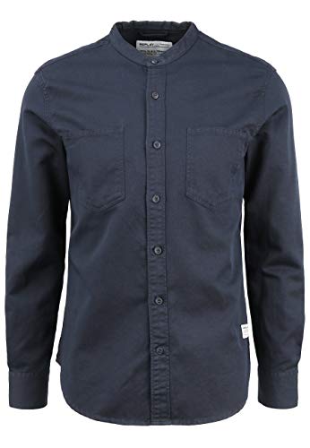 Replay Koszula męska, 576 Dark Blue, M