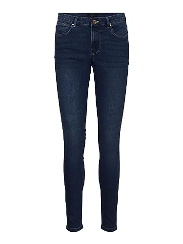 VERO MODA Dżinsy damskie, niebieski (medium blue denim), (XS) W / 32L