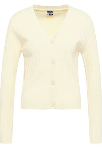 DreiMaster Maritim Damski sweter 39520091, biały wełniany, XL-XXL