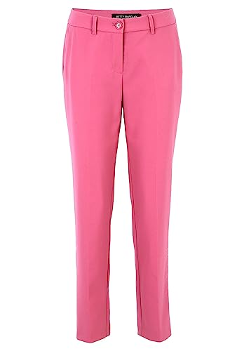 Betty Barclay Damskie spodnie biznesowe z zakładką, Pink Flambé, 46