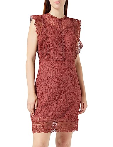 ONLY Sukienka damska koronkowa, masło Apple, XL