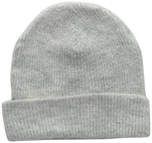 bestseller a/s Damska czapka beanie Vmlefile Short Beanie Noos, jasnoszary melanżowy, jeden rozmiar