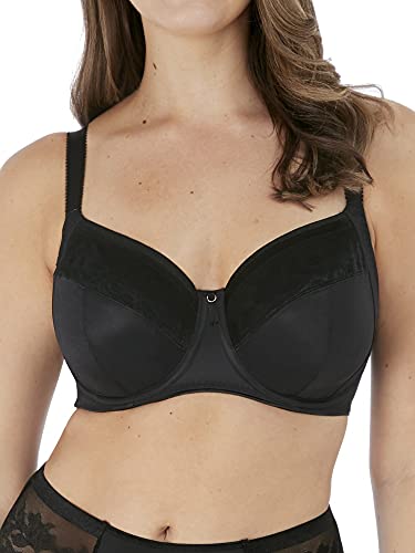 Fantasie Damski biustonosz Illusion Underwire Side Support Full Coverage Bra pełny biustonosz, czarny, 70H