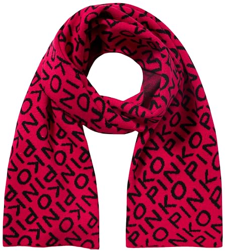 Pinko Friularo Szalik Żakardowy Mist Kobiety, YZ3_FUXIA/NERO, rozmiar uniwersalny