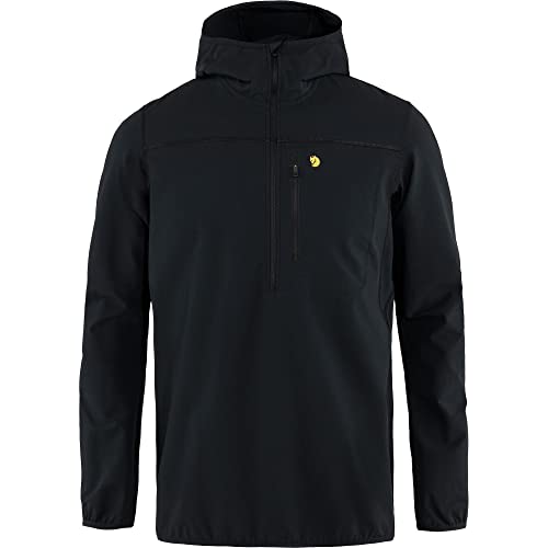 Fjällräven Męska kurtka z zamkiem błyskawicznym w górskie dni, czarna, XL, czarny, XL