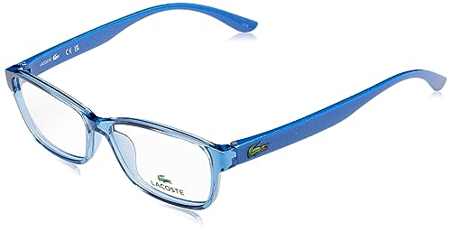 Lacoste L3803B Okulary, Azure with Glitter Temples, 51/14/135 DZIEWCZYNA, Azure With Glitter Temples