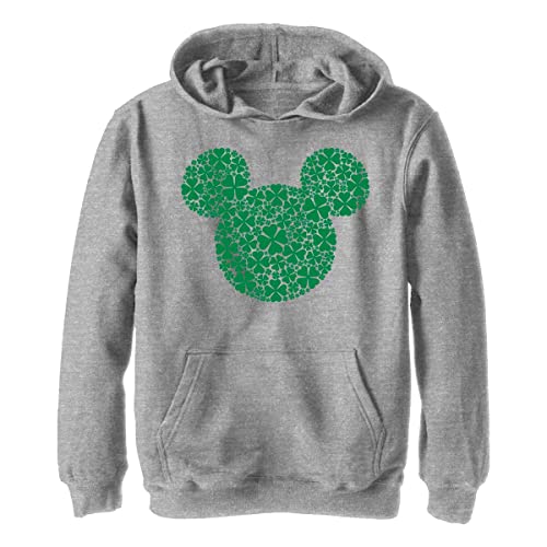 Disney Mickey Mickey Clover Fill chłopięca bluza z kapturem, Sportowa wrzosowiec, M