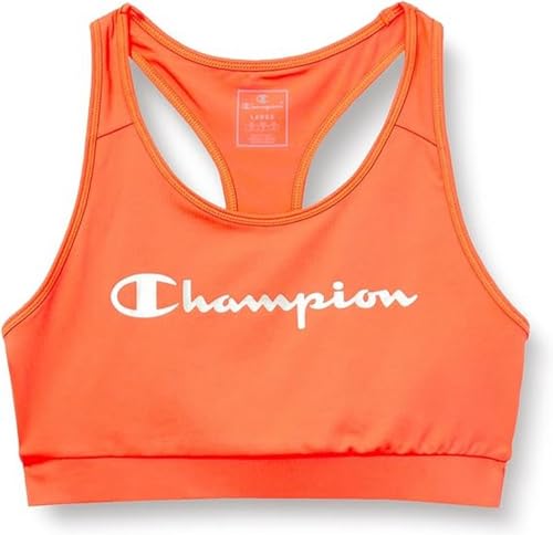 Champion damski biustonosz sportowy c-tech, koralowy, L