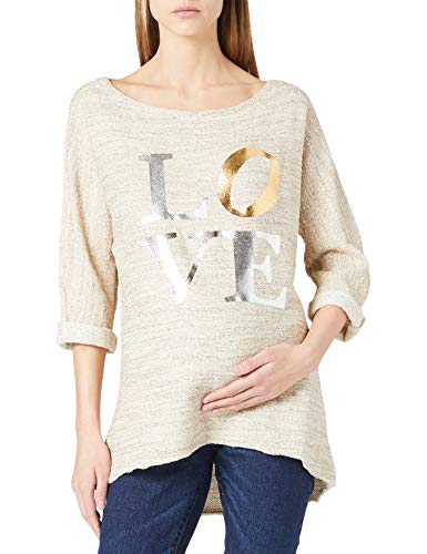 PIETRO BRUNELLI MATERNITY Top Short Sleeve Koszulka damska, Love Print, S