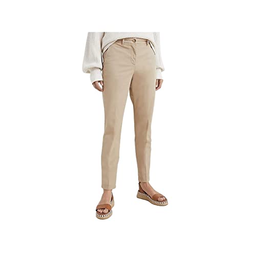 Litao-Case Damskie spodnie chinosy Slim CO Blend tkane, wielokolorowe, 34, Wielobarwny, 60