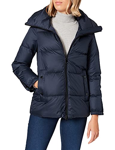 Geox Płaszcz damski W Camei Down Coat, Gothic Blue, 42 (DE), Gothic Blue