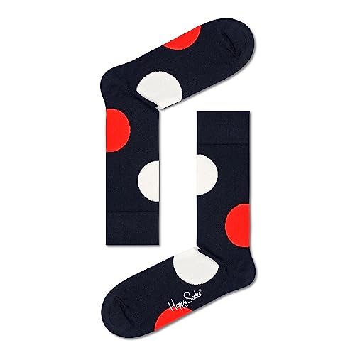 Happy Socks Skarpety Jumbo Dot, NIEBIESKI, Medium-Large