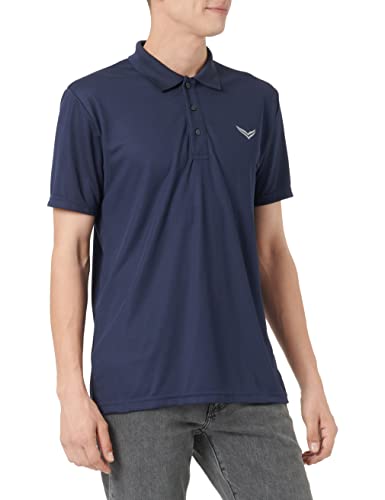 Trigema Męska koszulka polo, Niebieski (granatowy 046), M