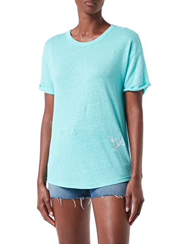 Replay Koszulka damska, 588 akwamaryn, S