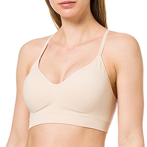 Dorina Brassière En Maille Circulaire, Revive, beżowy biustonosz, beżowy, S