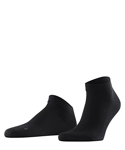 FALKE Mężczyźni Skarpety do trampek Sensitive London M SN Bawełna bezuciskowe 1 Para, Czarny (Black 3000), 47-50