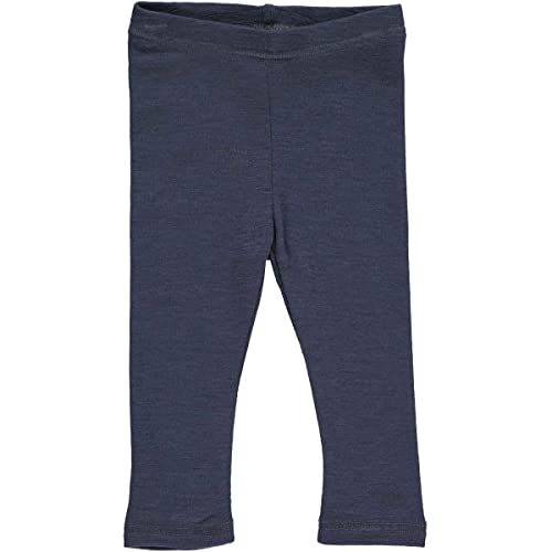 Müsli by Green Cotton legginsy woolly baby, niebieski (Night Blue), 92