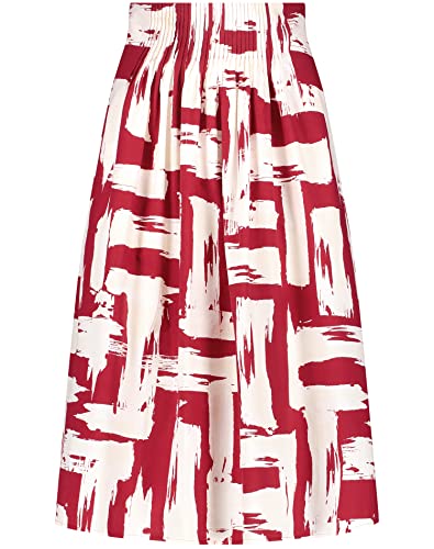 GERRY WEBER Spódnica damska, Wino Offwhite,