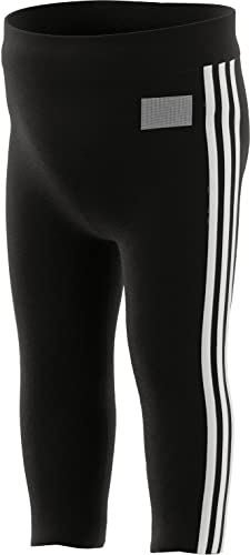 adidas Legginsy dziecięce dziewczęce, Czarny, 12-18 miesi?cy