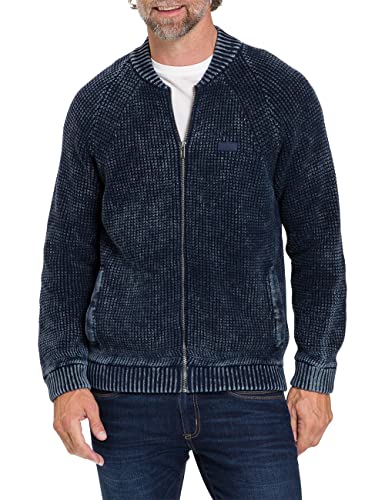 Pioneer Męska kurtka z dzianiny, Black Iris, S