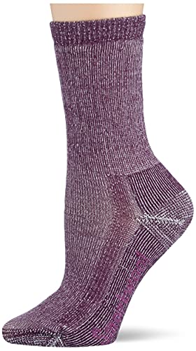 Smartwool Damskie skarpety trekkingowe Classic Edition Full Cushion Crew, czerwony (bordowy), Large