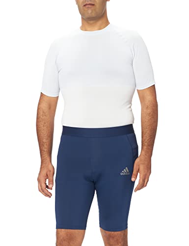 adidas Męskie legginsy TF SHO Tight M, drużyna granatowa, XS