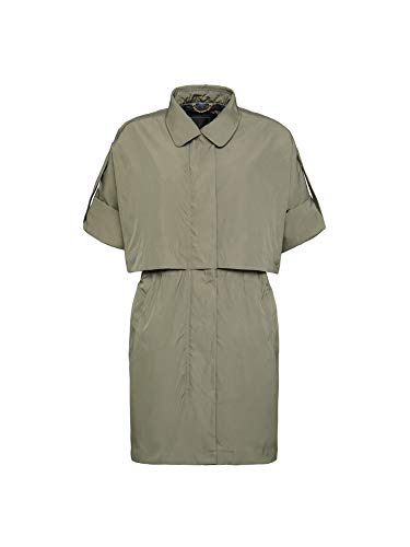 Geox W PISA CAPE kurtka damska, zielony (Deep Olive/Cobb.beig F3205), 34