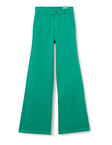 s.Oliver Jeansy damskie, Suri Wide Leg, zielone, 32/32, zielony, 32