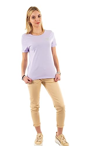 ONLY Damska koszulka Onlkita S/S z logo Top Noos, Purple Rose, XXS